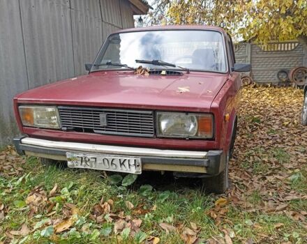 Красный ВАЗ 2105, объемом двигателя 1.5 л и пробегом 160 тыс. км за 520 $, фото 5 на Automoto.ua