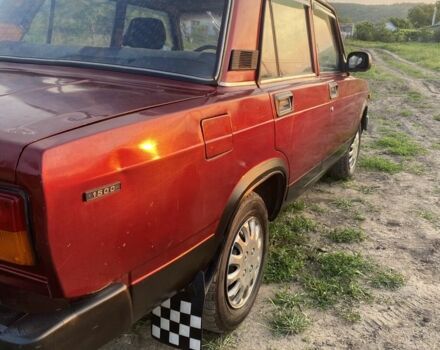 Красный ВАЗ 2105, объемом двигателя 1.5 л и пробегом 100 тыс. км за 650 $, фото 1 на Automoto.ua
