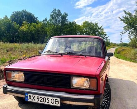 Красный ВАЗ 2105, объемом двигателя 1.5 л и пробегом 148 тыс. км за 750 $, фото 1 на Automoto.ua