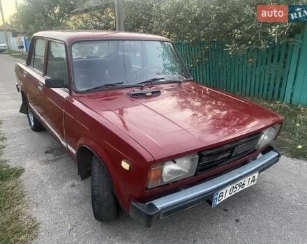 Червоний ВАЗ 2105, об'ємом двигуна 1.45 л та пробігом 186 тис. км за 499 $, фото 4 на Automoto.ua