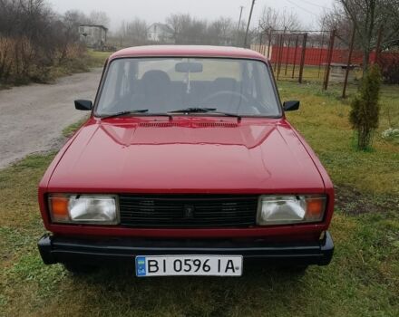 Красный ВАЗ 2105, объемом двигателя 1.5 л и пробегом 1 тыс. км за 520 $, фото 1 на Automoto.ua