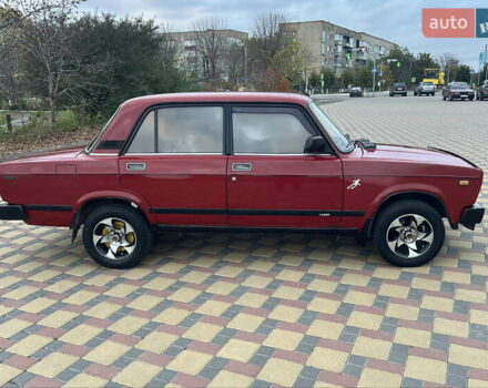 Красный ВАЗ 2105, объемом двигателя 1.5 л и пробегом 87 тыс. км за 1550 $, фото 1 на Automoto.ua