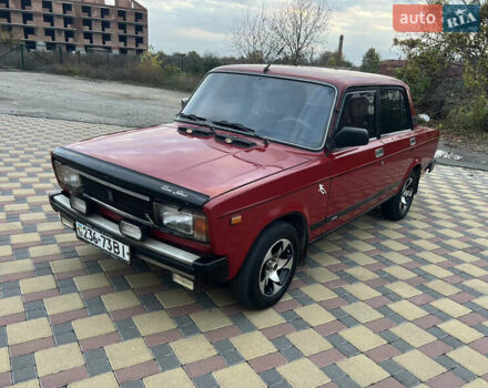 Красный ВАЗ 2105, объемом двигателя 1.5 л и пробегом 97 тыс. км за 1550 $, фото 3 на Automoto.ua