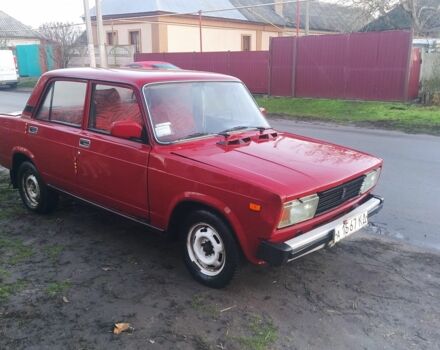 Красный ВАЗ 2105, объемом двигателя 1 л и пробегом 20 тыс. км за 558 $, фото 2 на Automoto.ua