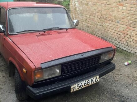 Красный ВАЗ 2105, объемом двигателя 1.5 л и пробегом 100 тыс. км за 471 $, фото 1 на Automoto.ua
