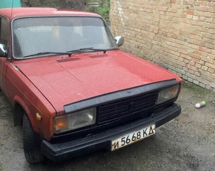 Красный ВАЗ 2105, объемом двигателя 1.5 л и пробегом 100 тыс. км за 471 $, фото 1 на Automoto.ua