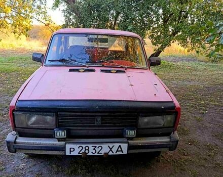 Красный ВАЗ 2105, объемом двигателя 1.3 л и пробегом 167 тыс. км за 500 $, фото 1 на Automoto.ua
