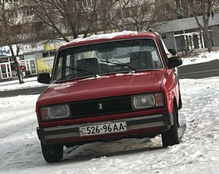 Красный ВАЗ 2105, объемом двигателя 1.3 л и пробегом 333 тыс. км за 288 $, фото 1 на Automoto.ua