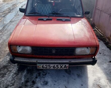 Красный ВАЗ 2105, объемом двигателя 1 л и пробегом 60 тыс. км за 685 $, фото 1 на Automoto.ua