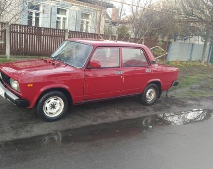 Красный ВАЗ 2105, объемом двигателя 1 л и пробегом 20 тыс. км за 558 $, фото 1 на Automoto.ua