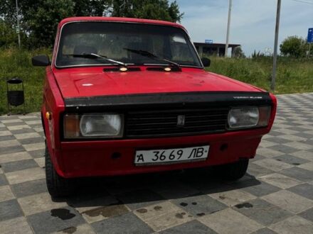 Красный ВАЗ 2105, объемом двигателя 1.5 л и пробегом 66 тыс. км за 400 $, фото 1 на Automoto.ua
