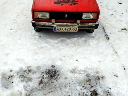 Красный ВАЗ 2105, объемом двигателя 1.3 л и пробегом 197 тыс. км за 800 $, фото 1 на Automoto.ua
