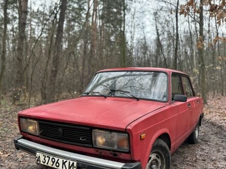 Красный ВАЗ 2105, объемом двигателя 1.3 л и пробегом 200 тыс. км за 391 $, фото 1 на Automoto.ua