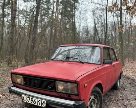 Красный ВАЗ 2105, объемом двигателя 1.3 л и пробегом 200 тыс. км за 391 $, фото 1 на Automoto.ua