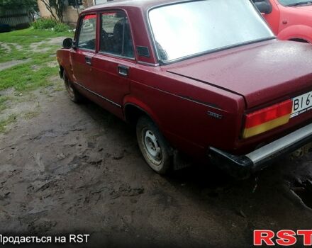 Червоний ВАЗ 2105, об'ємом двигуна 1.3 л та пробігом 152 тис. км за 350 $, фото 1 на Automoto.ua