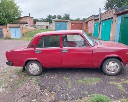 Красный ВАЗ 2105, объемом двигателя 1.5 л и пробегом 1 тыс. км за 850 $, фото 1 на Automoto.ua