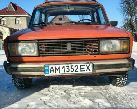 Красный ВАЗ 2105, объемом двигателя 1.3 л и пробегом 10 тыс. км за 550 $, фото 1 на Automoto.ua