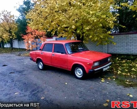 Красный ВАЗ 2105, объемом двигателя 1.3 л и пробегом 0 тыс. км за 750 $, фото 1 на Automoto.ua