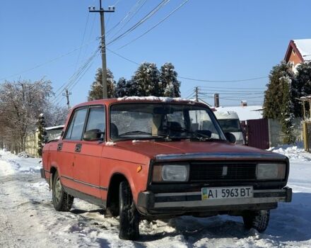 Красный ВАЗ 2105, объемом двигателя 1.3 л и пробегом 50 тыс. км за 438 $, фото 1 на Automoto.ua