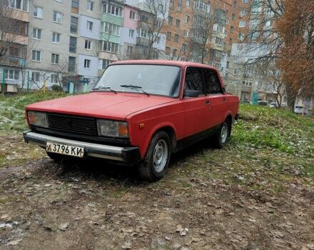 Красный ВАЗ 2105, объемом двигателя 1.5 л и пробегом 1000 тыс. км за 596 $, фото 1 на Automoto.ua