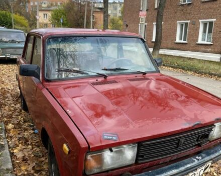 Красный ВАЗ 2105, объемом двигателя 1.2 л и пробегом 63 тыс. км за 287 $, фото 1 на Automoto.ua