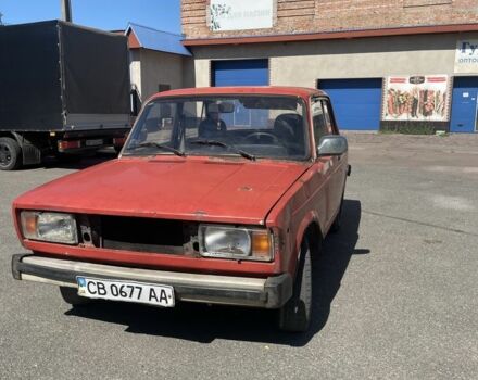 Красный ВАЗ 2105, объемом двигателя 1.5 л и пробегом 65 тыс. км за 291 $, фото 1 на Automoto.ua