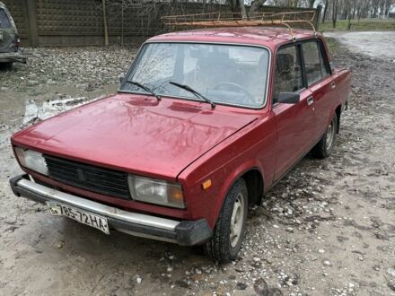 Красный ВАЗ 2105, объемом двигателя 1.3 л и пробегом 3 тыс. км за 523 $, фото 1 на Automoto.ua