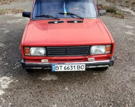 Червоний ВАЗ 2105, об'ємом двигуна 1.3 л та пробігом 68 тис. км за 800 $, фото 1 на Automoto.ua