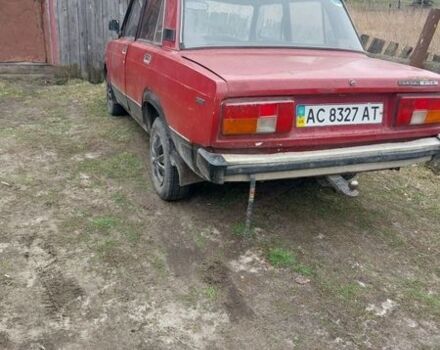 Красный ВАЗ 2105, объемом двигателя 1.3 л и пробегом 188 тыс. км за 250 $, фото 1 на Automoto.ua