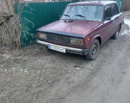 Красный ВАЗ 2105, объемом двигателя 1.2 л и пробегом 200 тыс. км за 254 $, фото 1 на Automoto.ua