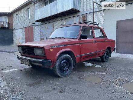 Красный ВАЗ 2105, объемом двигателя 1.3 л и пробегом 122 тыс. км за 490 $, фото 1 на Automoto.ua