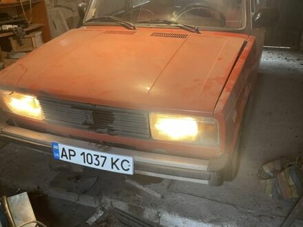Красный ВАЗ 2105, объемом двигателя 1.3 л и пробегом 131 тыс. км за 600 $, фото 1 на Automoto.ua
