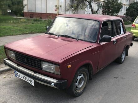ВАЗ 2105 1984 в Мироновке на Automoto.ua Красный ВАЗ 2105, объемом двигателя 1.3 л и пробегом 450 тыс. км за 550 $, фото 1 на Automoto.ua