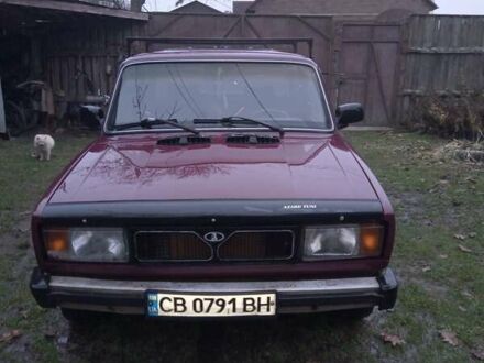 Красный ВАЗ 2105, объемом двигателя 1.5 л и пробегом 89 тыс. км за 800 $, фото 1 на Automoto.ua