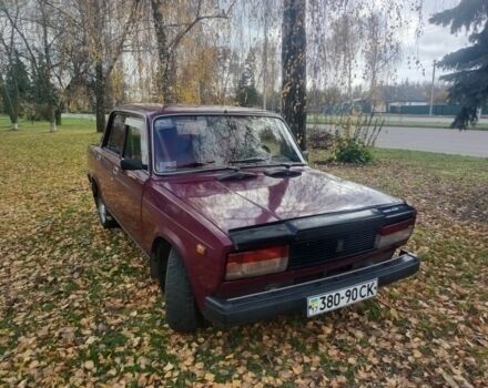 Красный ВАЗ 2105, объемом двигателя 1.3 л и пробегом 100 тыс. км за 750 $, фото 1 на Automoto.ua