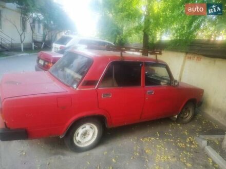 Красный ВАЗ 2105, объемом двигателя 1.3 л и пробегом 38 тыс. км за 850 $, фото 1 на Automoto.ua