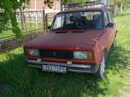 ВАЗ 2105 1985 в Виноградове на Automoto.ua Красный ВАЗ 2105, объемом двигателя 1.3 л и пробегом 150 тыс. км за 550 $, фото 1 на Automoto.ua