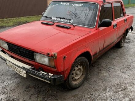 Красный ВАЗ 2105, объемом двигателя 1.5 л и пробегом 2 тыс. км за 500 $, фото 1 на Automoto.ua