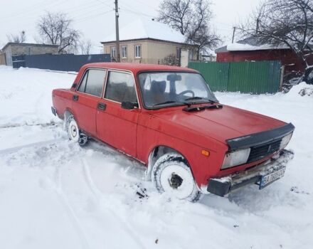 Красный ВАЗ 2105, объемом двигателя 0 л и пробегом 100 тыс. км за 355 $, фото 1 на Automoto.ua