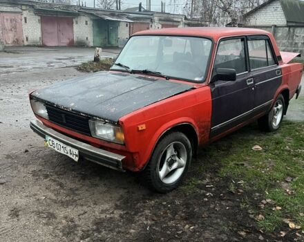 Красный ВАЗ 2105, объемом двигателя 1.2 л и пробегом 8 тыс. км за 350 $, фото 1 на Automoto.ua
