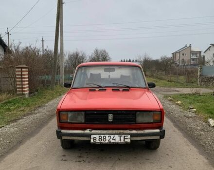 Красный ВАЗ 2105, объемом двигателя 1.3 л и пробегом 62 тыс. км за 600 $, фото 1 на Automoto.ua