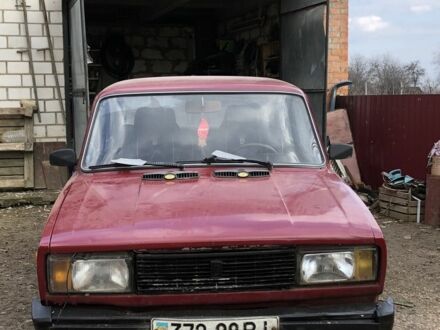 Красный ВАЗ 2105, объемом двигателя 1.5 л и пробегом 150 тыс. км за 433 $, фото 1 на Automoto.ua