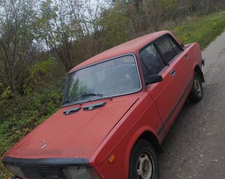 Красный ВАЗ 2105, объемом двигателя 1.3 л и пробегом 678 тыс. км за 350 $, фото 1 на Automoto.ua