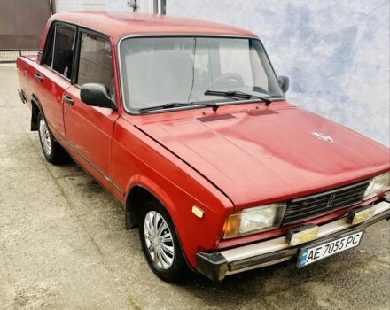 Красный ВАЗ 2105, объемом двигателя 1.3 л и пробегом 200 тыс. км за 715 $, фото 1 на Automoto.ua