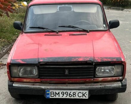 Красный ВАЗ 2105, объемом двигателя 1 л и пробегом 68 тыс. км за 334 $, фото 1 на Automoto.ua