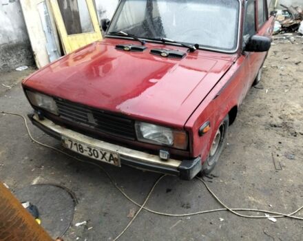 Красный ВАЗ 2105, объемом двигателя 1.3 л и пробегом 44 тыс. км за 407 $, фото 1 на Automoto.ua