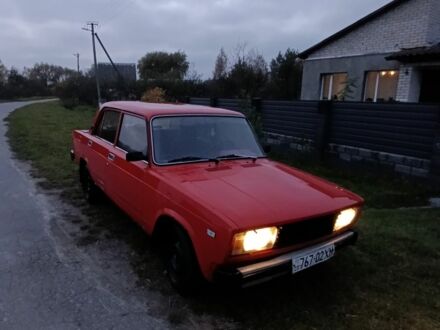 Красный ВАЗ 2105, объемом двигателя 0 л и пробегом 80 тыс. км за 311 $, фото 1 на Automoto.ua