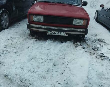 Красный ВАЗ 2105, объемом двигателя 1.5 л и пробегом 700 тыс. км за 500 $, фото 1 на Automoto.ua