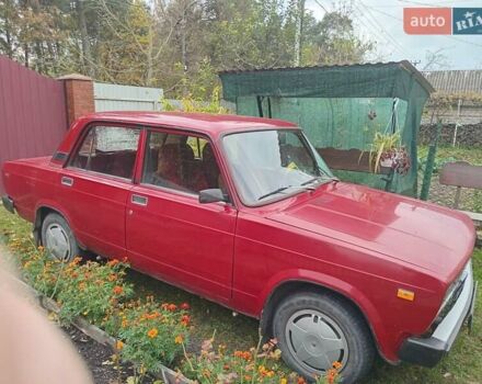 Красный ВАЗ 2105, объемом двигателя 1.29 л и пробегом 150 тыс. км за 1000 $, фото 1 на Automoto.ua