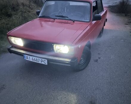 Красный ВАЗ 2105, объемом двигателя 1.3 л и пробегом 777 тыс. км за 700 $, фото 1 на Automoto.ua